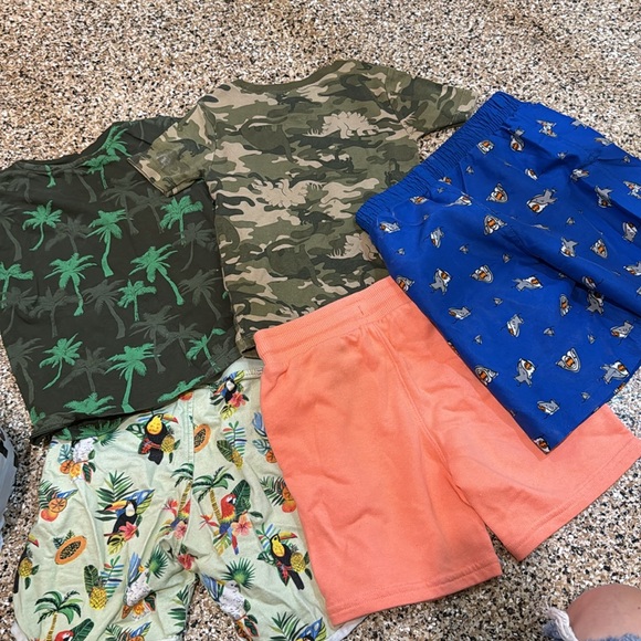 Kids 4-5T lot of 5 pieces HM WONDER NATION TROPICAL SUMMER VACATION - Picture 8 of 8